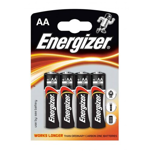 Batéria Energizer tužková Alkaline Power AA-LR6/4ks