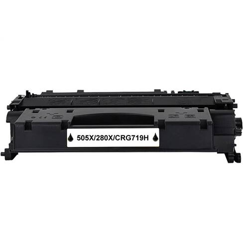 Kompatibilný toner pre HP CE505X/CF280X/Canon CRG-719H/CRG-720 Black   6900 strán 