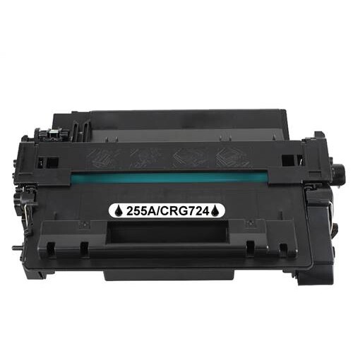Kompatibilný toner pre HP 55A/CE255A/Canon CRG-724 Black   6000 strán 