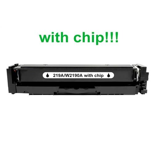 Kompatibilný toner pre HP 219A/W2190A-Plne funkčný čip! Black 1300 strán