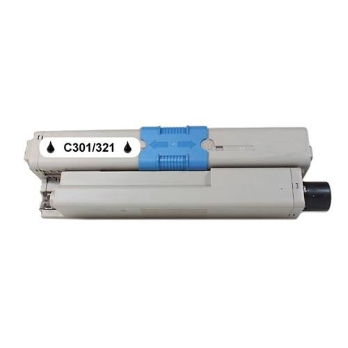 Kompatibilný toner pre OKI C301/321dn Black /44973536 2200 strán