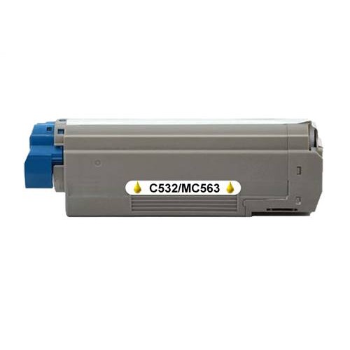 Kompatibilný toner pre OKI C532/C542/MC563/MC573 Yellow /46490605 6000 strán 