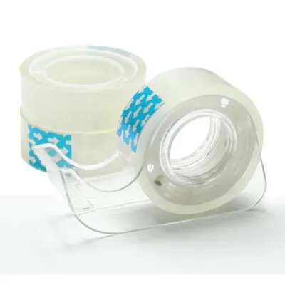 Lepiaca páska PP 15mm/10m transp. s orezávačom/3ks