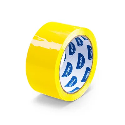 Lepiaca páska PP 48mm/66m žltá