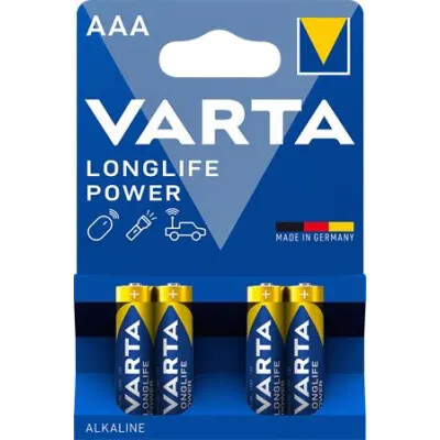 Batéria VARTA AAA Longlife Power/4ks - ALKALICKÁ