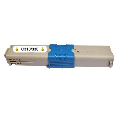 Kompatibilný toner pre OKI C310/C330/C510/C530 Yellow /44469704 2000 strán