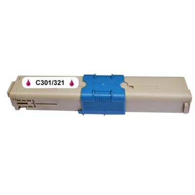 Kompatibilný toner pre OKI C301/321dn Magenta /44973534 1500 strán