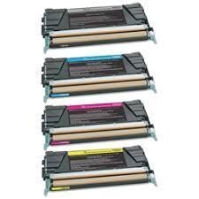 Renovovaný toner pre Lexmark X746/X748 C746/C748 / X746A1YG Yellow 7000 strán